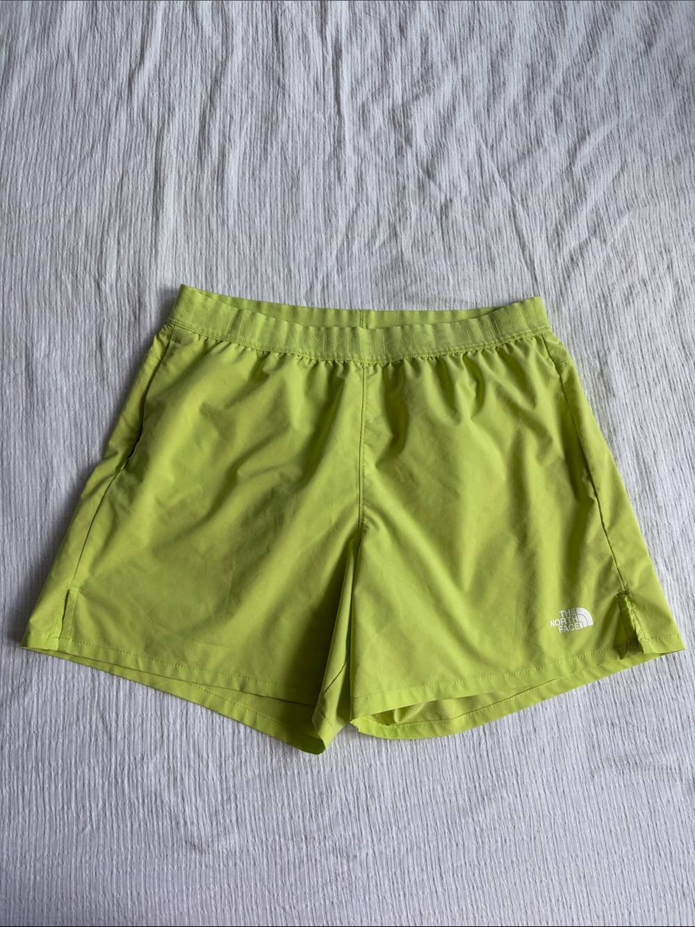The North Face Women’s Bright Lime Athletic Shorts